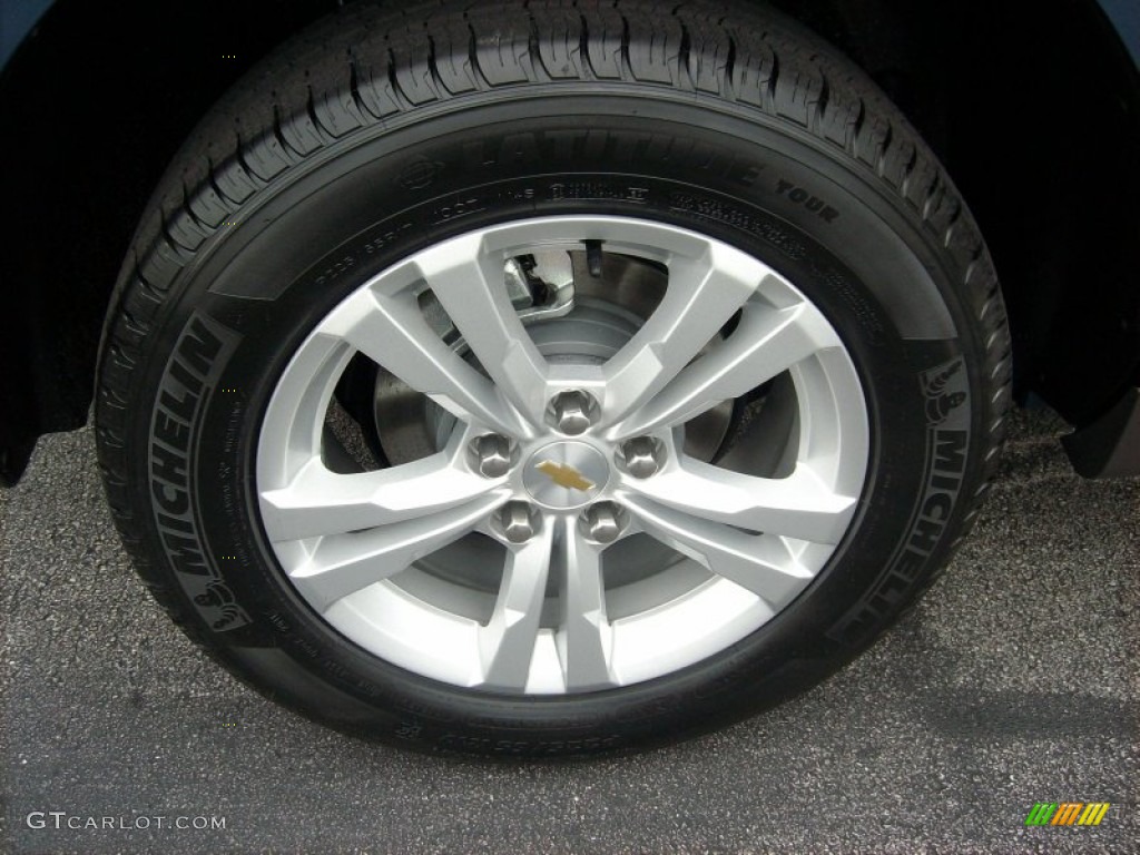 2011 Equinox LT - Twilight Blue Metallic / Jet Black photo #7
