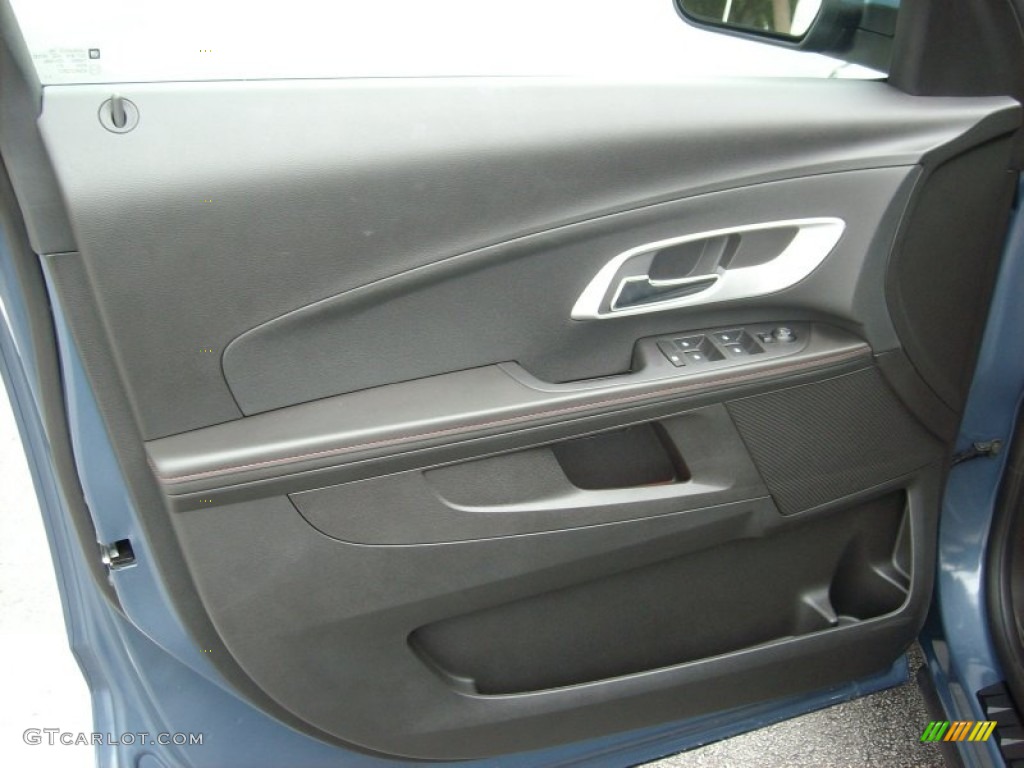 2011 Equinox LT - Twilight Blue Metallic / Jet Black photo #8