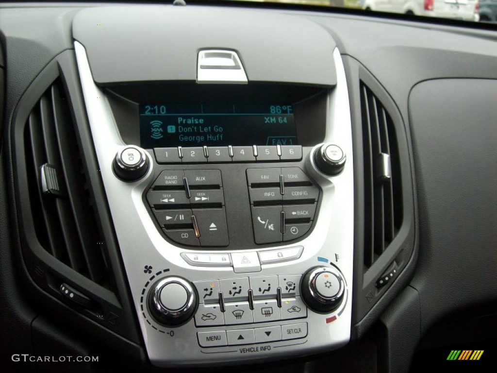 2011 Equinox LT - Twilight Blue Metallic / Jet Black photo #11
