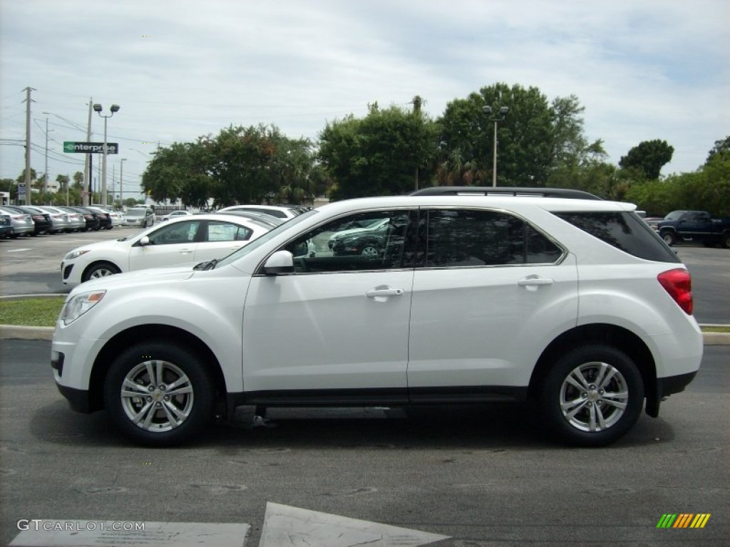 2011 Equinox LT - Summit White / Light Titanium/Jet Black photo #3