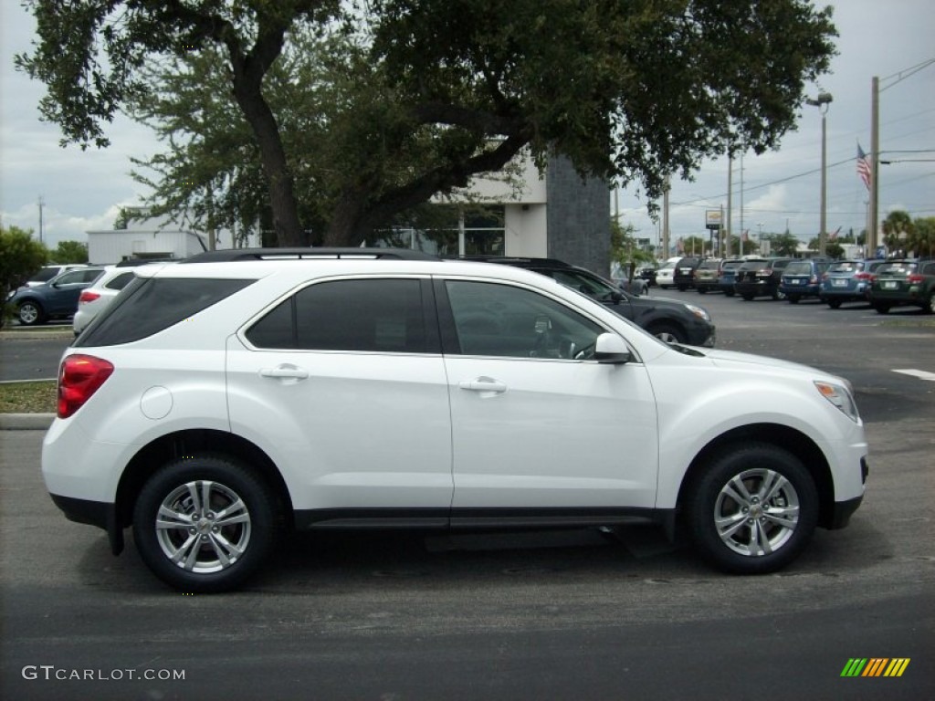 2011 Equinox LT - Summit White / Light Titanium/Jet Black photo #6