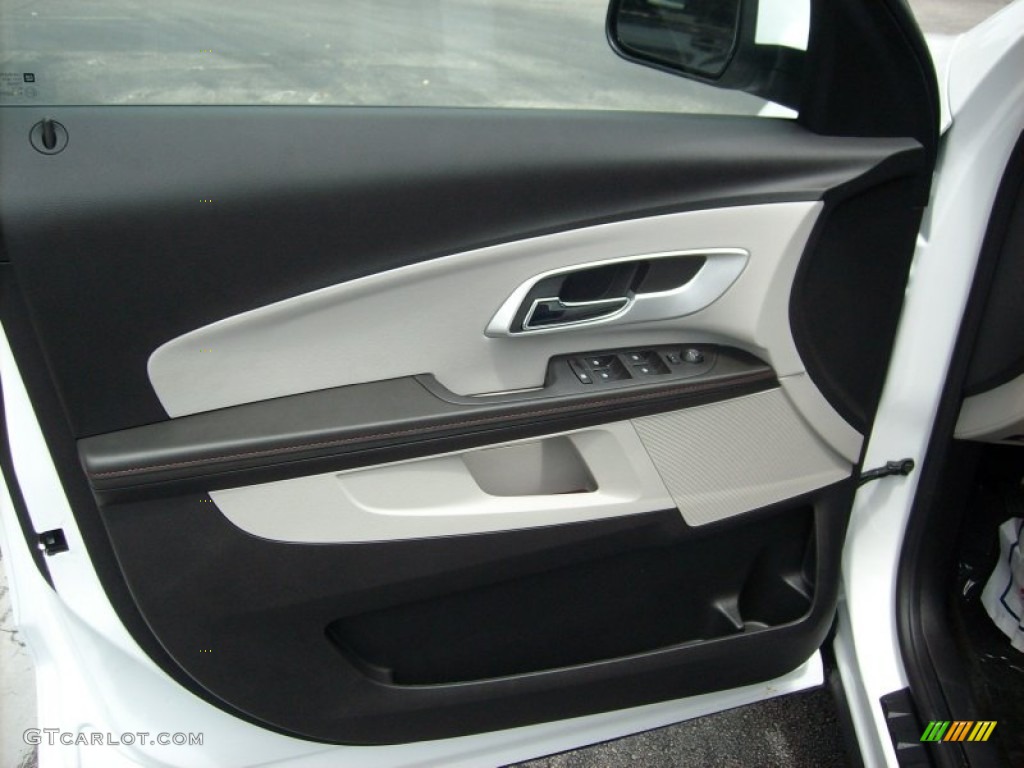 2011 Equinox LT - Summit White / Light Titanium/Jet Black photo #8