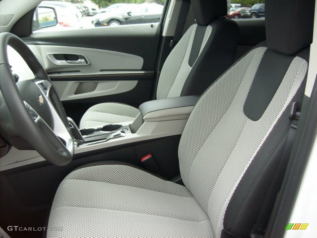2011 Equinox LT - Summit White / Light Titanium/Jet Black photo #9