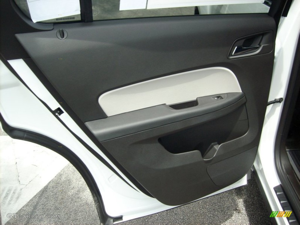 2011 Equinox LT - Summit White / Light Titanium/Jet Black photo #12