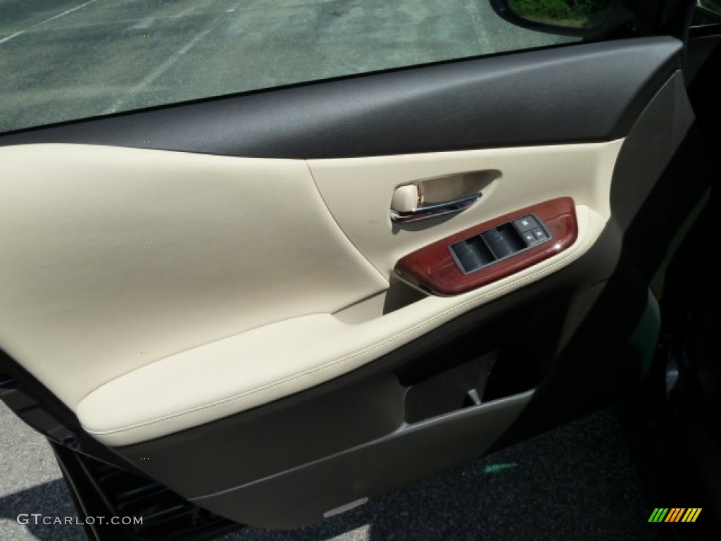 2011 Lexus HS 250h Hybrid Premium Parchment Door Panel Photo #51244546