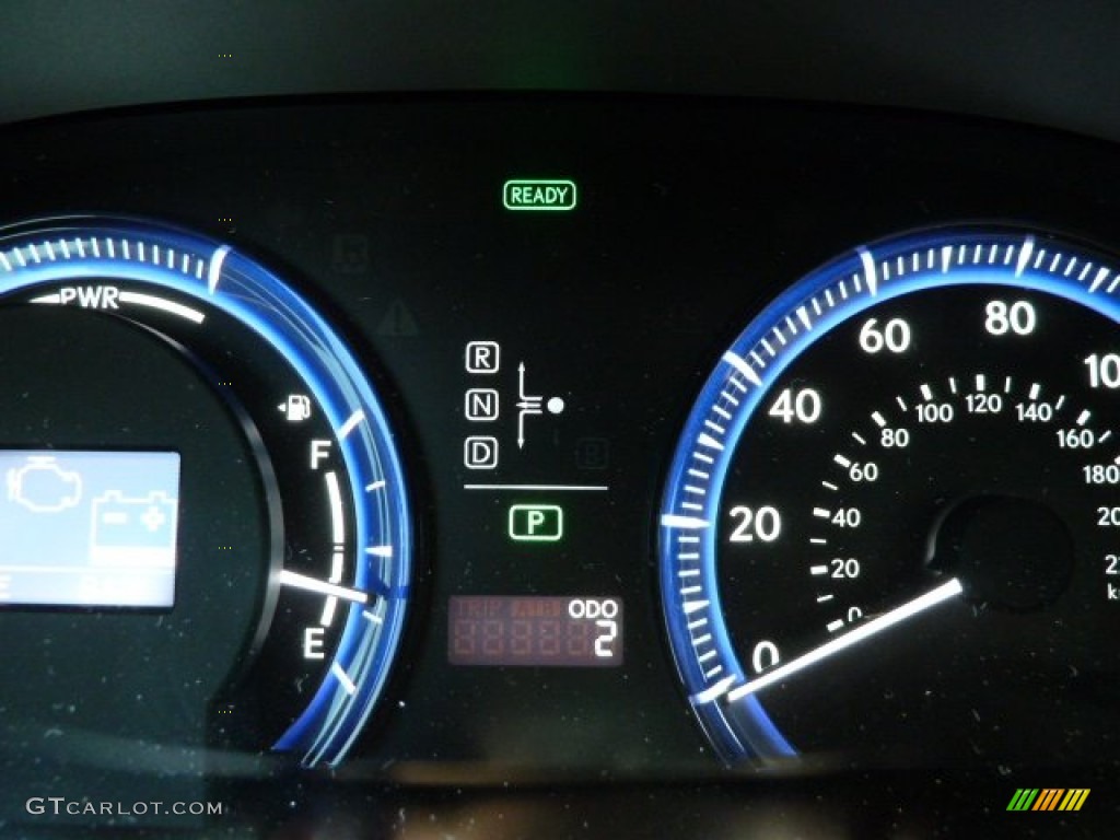 2011 Lexus HS 250h Hybrid Premium Gauges Photo #51244630