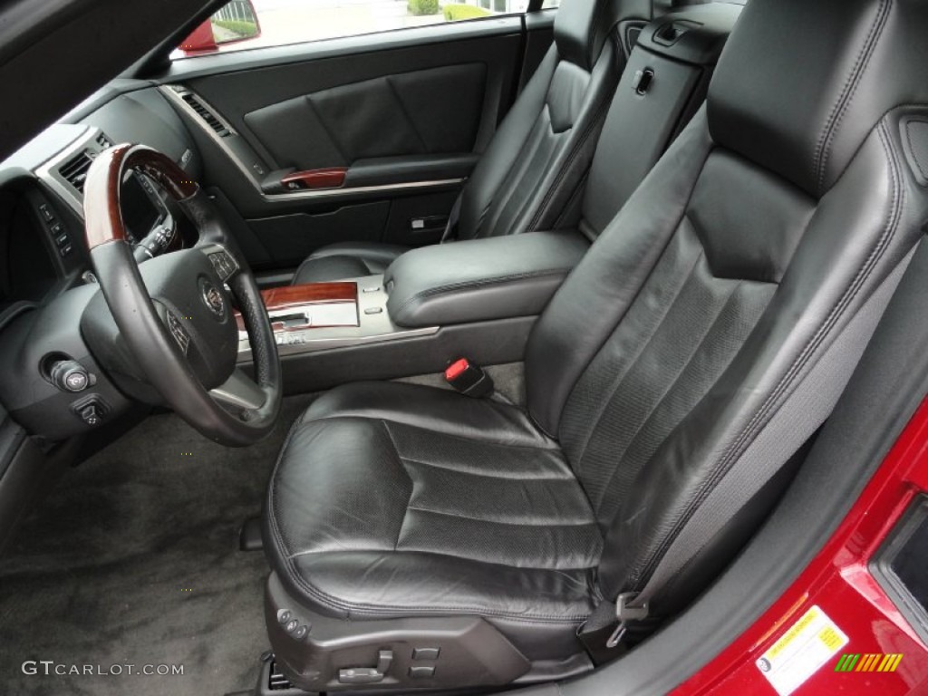 Ebony Interior 2008 Cadillac XLR Roadster Photo #51244708