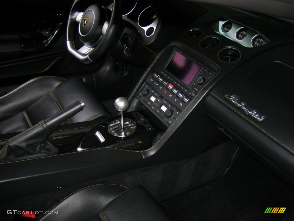 2007 Lamborghini Gallardo Coupe Nero Perseus Dashboard Photo #51244777