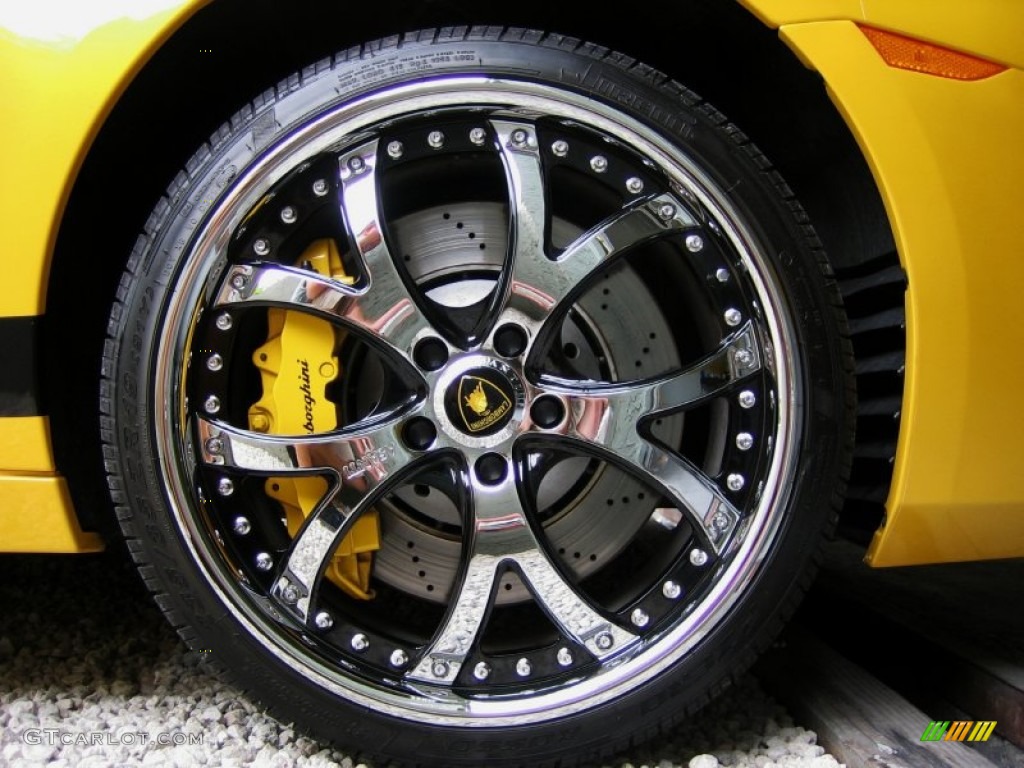 2007 Lamborghini Gallardo Coupe Custom Wheels Photo #51245059