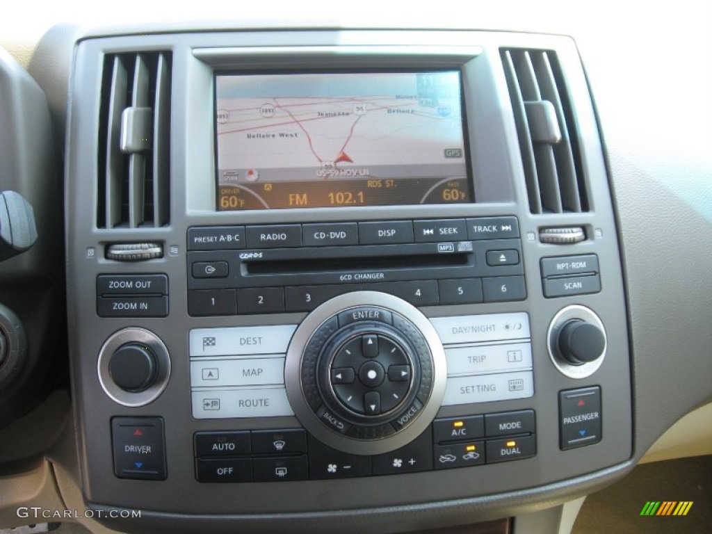 2007 FX 45 AWD - Sapphire Blue Metallic / Wheat photo #15