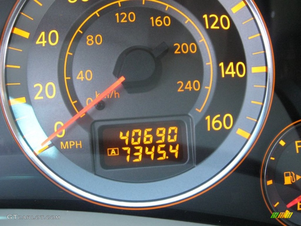 2007 FX 45 AWD - Sapphire Blue Metallic / Wheat photo #16