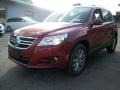 2009 Wild Cherry Metallic Volkswagen Tiguan SE 4Motion  photo #2