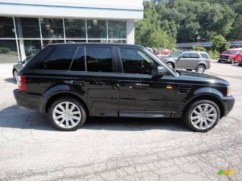 Java Black Pearlescent 2006 Land Rover Range Rover Sport Supercharged Exterior Photo #51247919