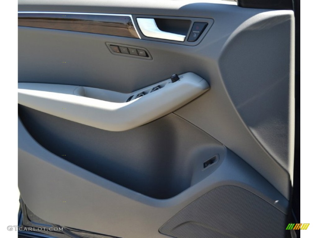 2009 Q5 3.2 Premium quattro - Deep Sea Blue Pearl Effect / Light Gray photo #9