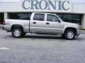 2006 Silver Birch Metallic GMC Sierra 1500 SLE Crew Cab 4x4  photo #1