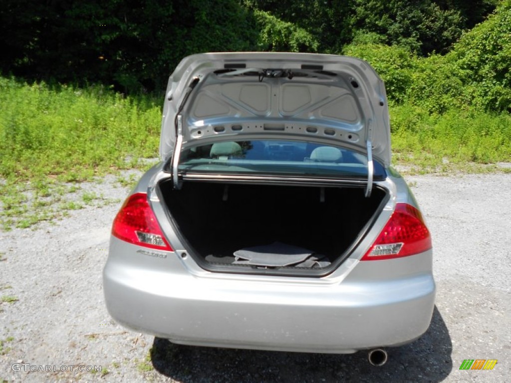 2007 Accord LX Coupe - Alabaster Silver Metallic / Black photo #8