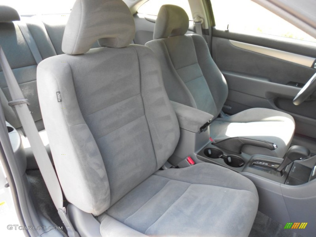2007 Accord LX Coupe - Alabaster Silver Metallic / Black photo #14