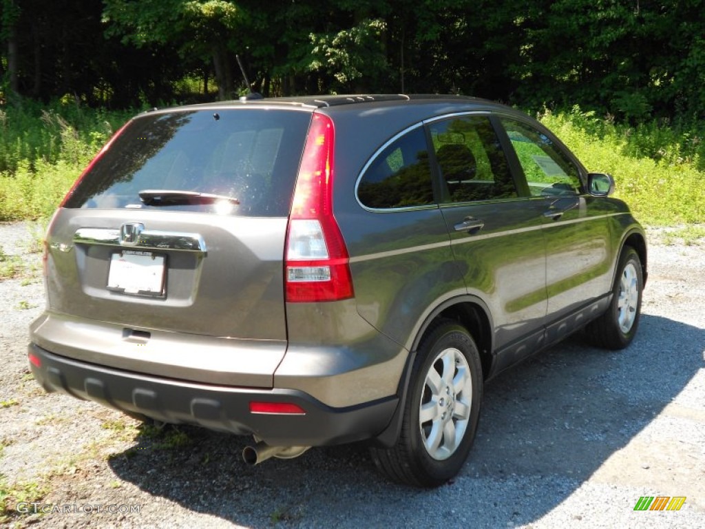 2009 CR-V EX-L 4WD - Urban Titanium Metallic / Ivory photo #21