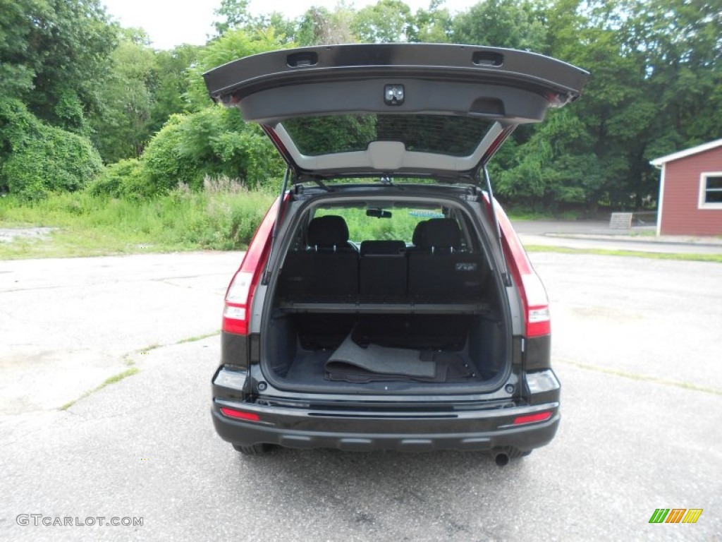 2010 CR-V EX AWD - Crystal Black Pearl / Black photo #8