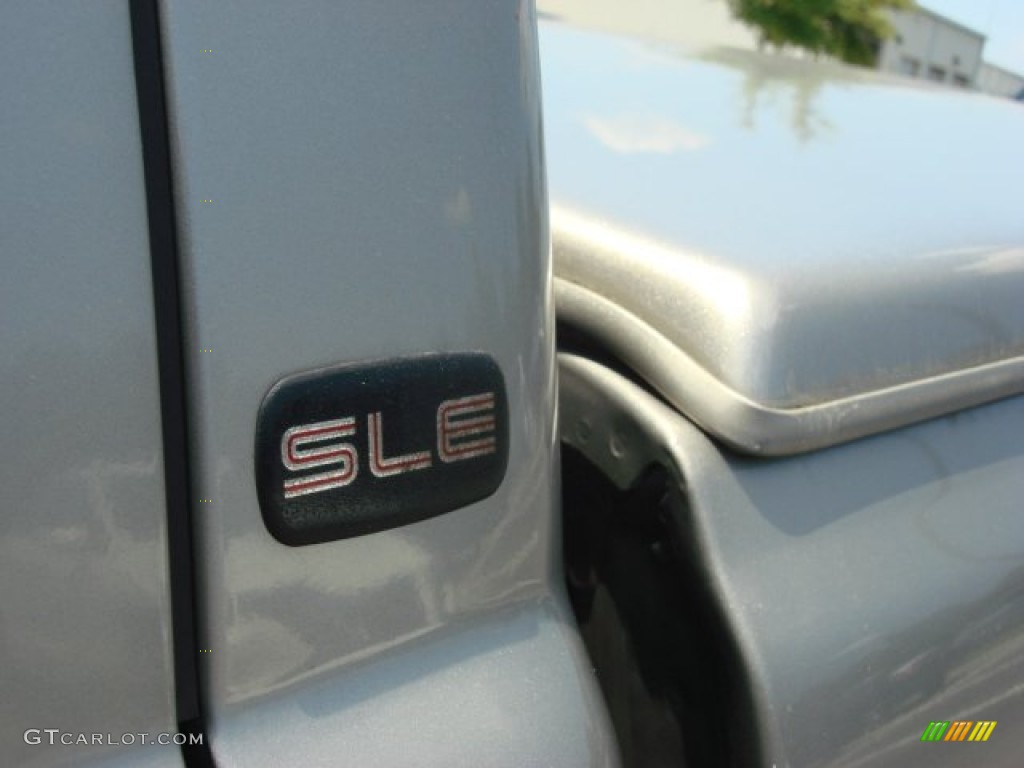 2001 Sierra 1500 SLE Extended Cab - Pewter Metallic / Graphite photo #10