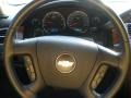 Ebony 2008 Chevrolet Avalanche LTZ Steering Wheel