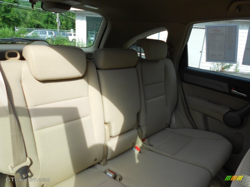 2009 CR-V LX 4WD - Green Tea Metallic / Ivory photo #15