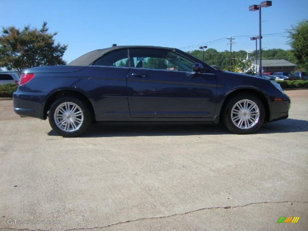 Marathon Blue Pearl 2008 Chrysler Sebring Touring Convertible Exterior Photo #51252230