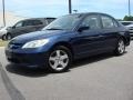 2004 Eternal Blue Pearl Honda Civic EX Sedan  photo #2