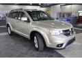 2011 White Gold Metallic Dodge Journey Mainstreet  photo #4