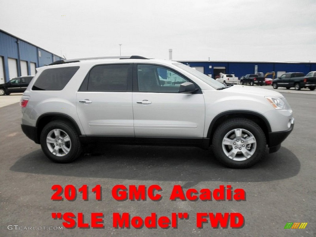 2011 Acadia SLE - Quicksilver Metallic / Ebony photo #1