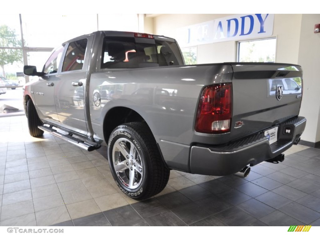 2011 Ram 1500 Sport Crew Cab 4x4 - Mineral Gray Metallic / Dark Slate Gray photo #11