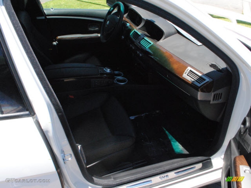 2008 7 Series 750i Sedan - Alpine White / Black photo #3