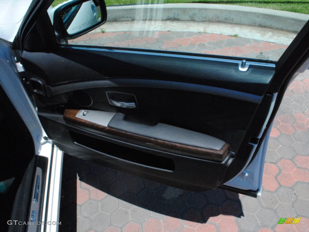2008 7 Series 750i Sedan - Alpine White / Black photo #4