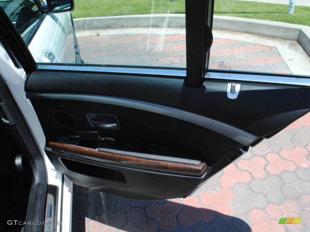 2008 7 Series 750i Sedan - Alpine White / Black photo #6