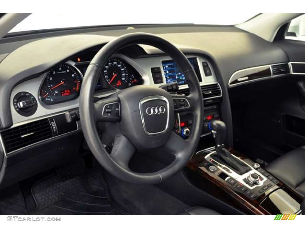 2010 Audi A6 3.0 TFSI quattro Sedan Black Dashboard Photo #51256817