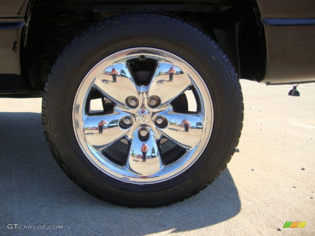 2005 Ram 1500 SLT Quad Cab 4x4 - Black / Dark Slate Gray photo #34