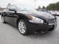 2011 Super Black Nissan Maxima 3.5 S  photo #7