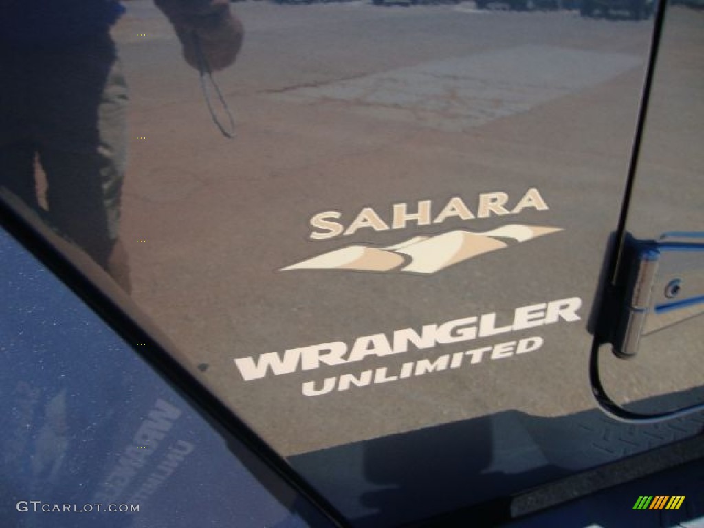 2007 Wrangler Unlimited Sahara 4x4 - Steel Blue Metallic / Dark Slate Gray/Medium Slate Gray photo #32