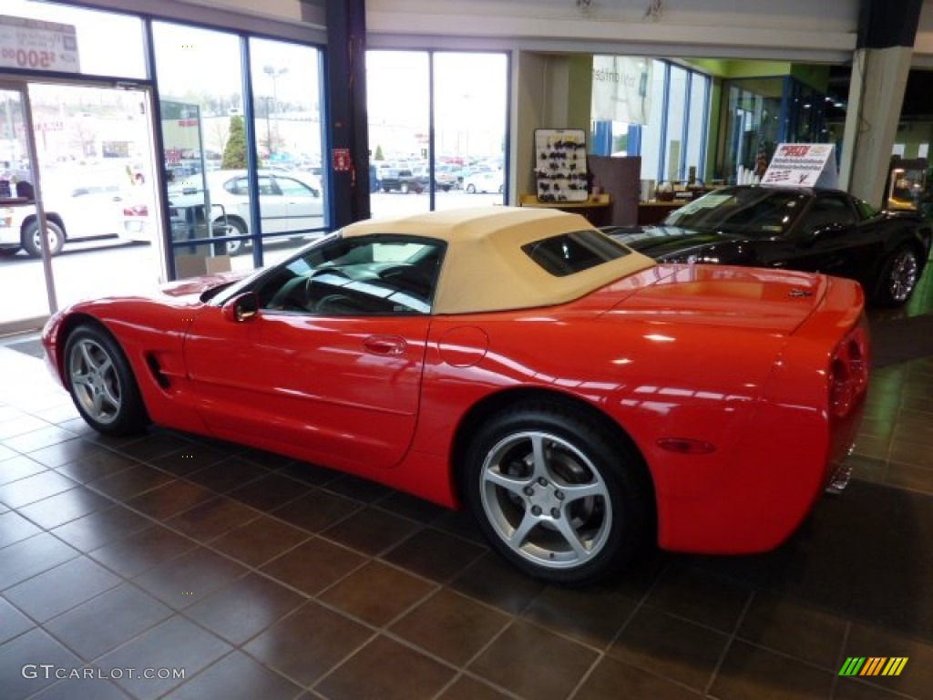 Torch Red 2001 Chevrolet Corvette Convertible Exterior Photo #51258524
