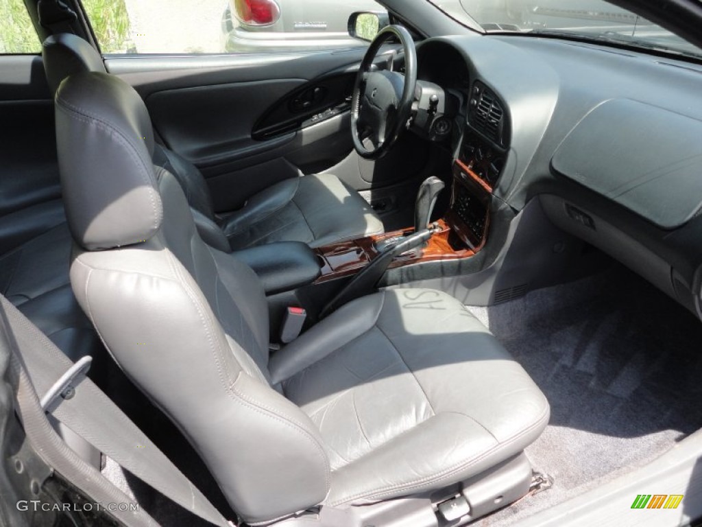 1999 Sebring LXi Coupe - Black Clearcoat / Black/Gray photo #12