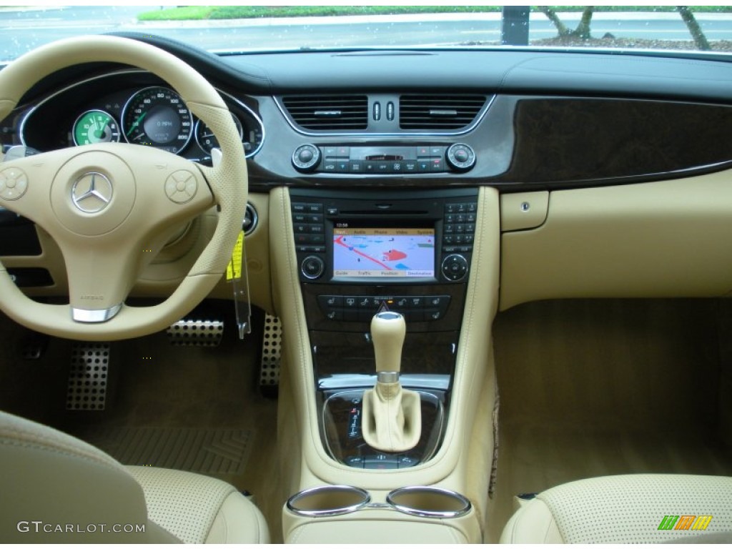 2010 Mercedes-Benz CLS 63 AMG Cashmere Dashboard Photo #51259763