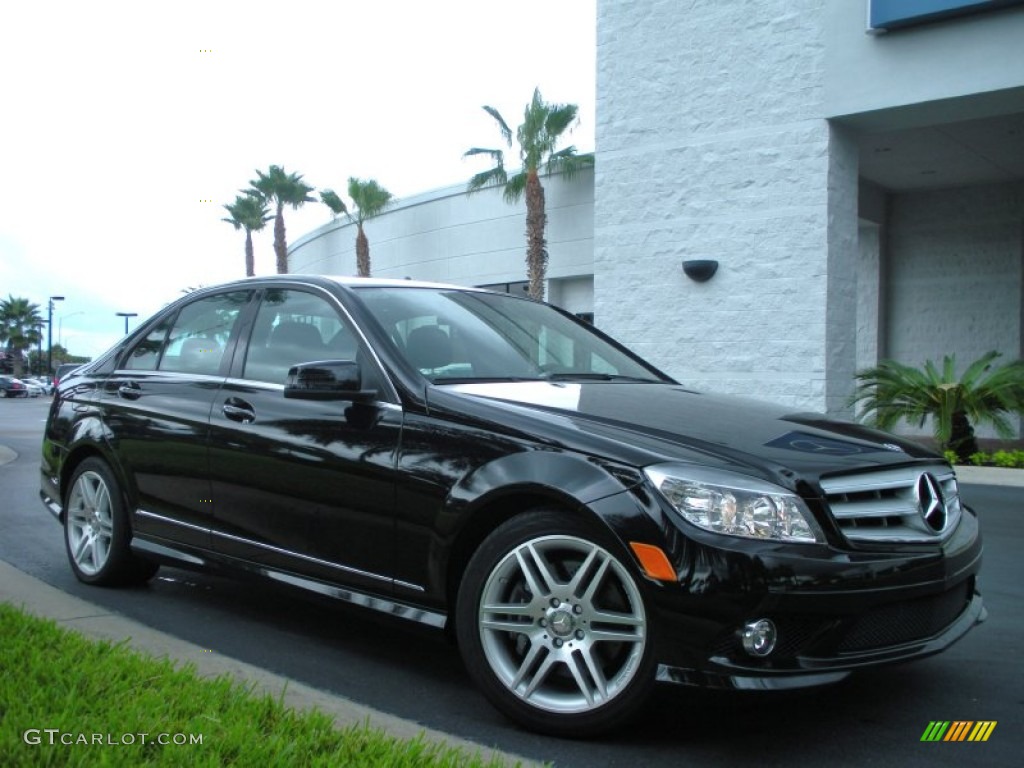 Black 2010 Mercedes-Benz C 350 Sport Exterior Photo #51259955