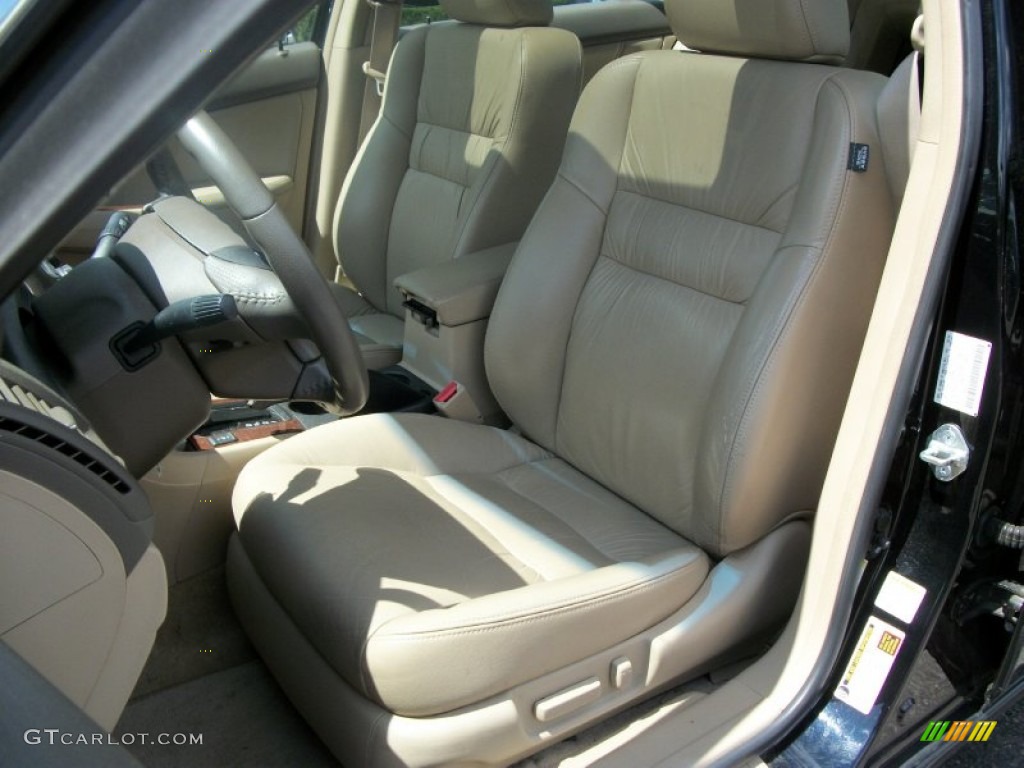2006 Accord EX-L Sedan - Nighthawk Black Pearl / Ivory photo #21