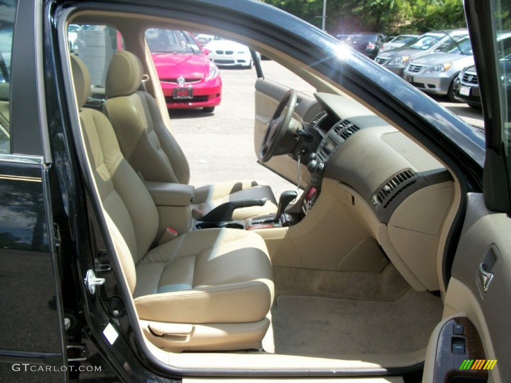 2006 Accord EX-L Sedan - Nighthawk Black Pearl / Ivory photo #22
