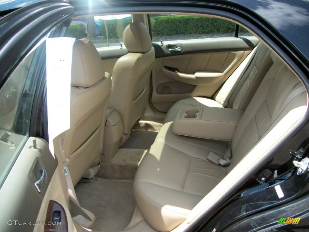 2006 Accord EX-L Sedan - Nighthawk Black Pearl / Ivory photo #24