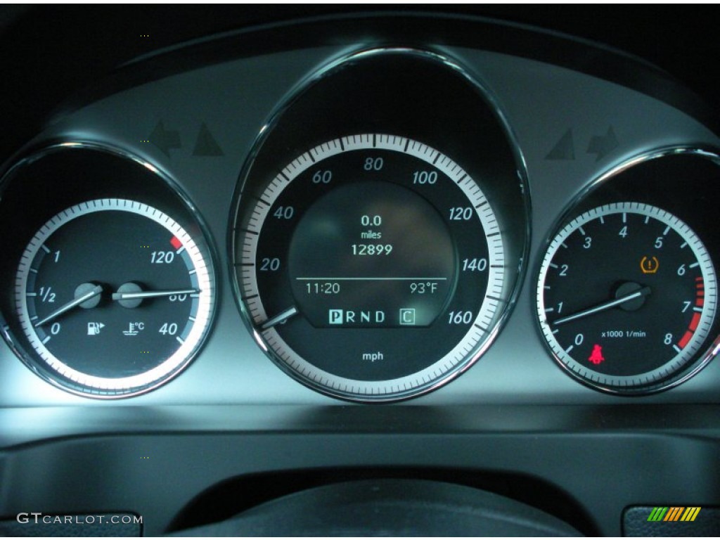 2010 Mercedes-Benz C 350 Sport Gauges Photo #51260201