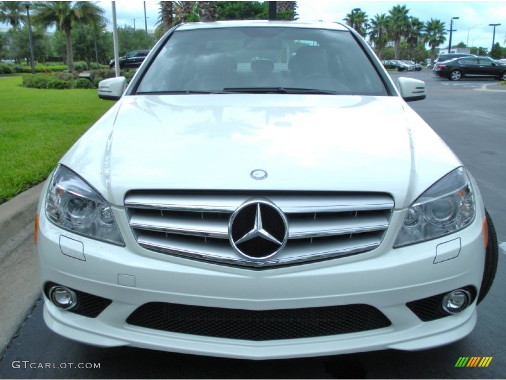 2010 C 350 Sport - Arctic White / Grey/Black photo #3