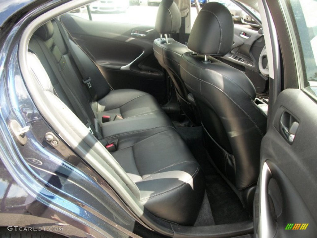 Black Interior 2010 Lexus IS 250 AWD Photo #51260462