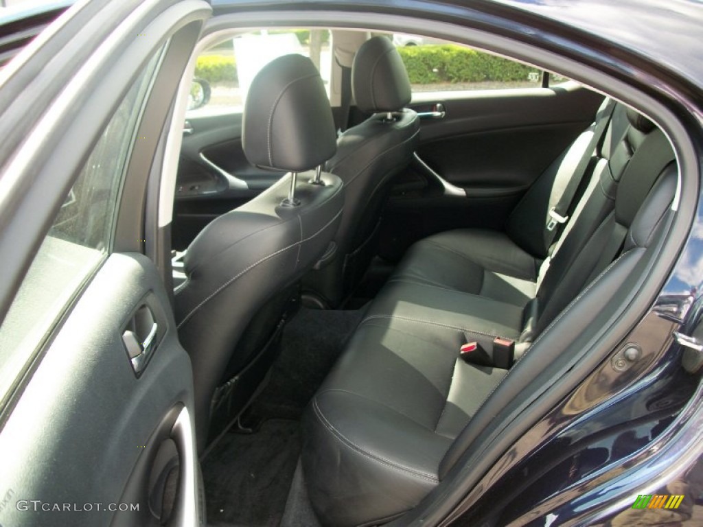 Black Interior 2010 Lexus IS 250 AWD Photo #51260483