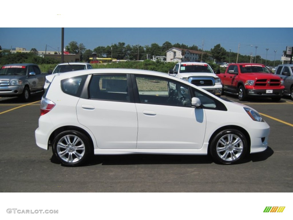 Taffeta White 2011 Honda Fit Sport Exterior Photo #51260648